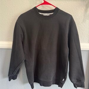Classic Black Crewneck Sweater